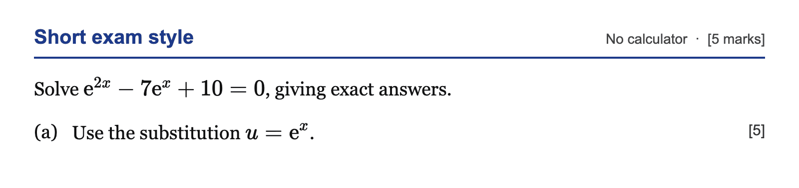 Question