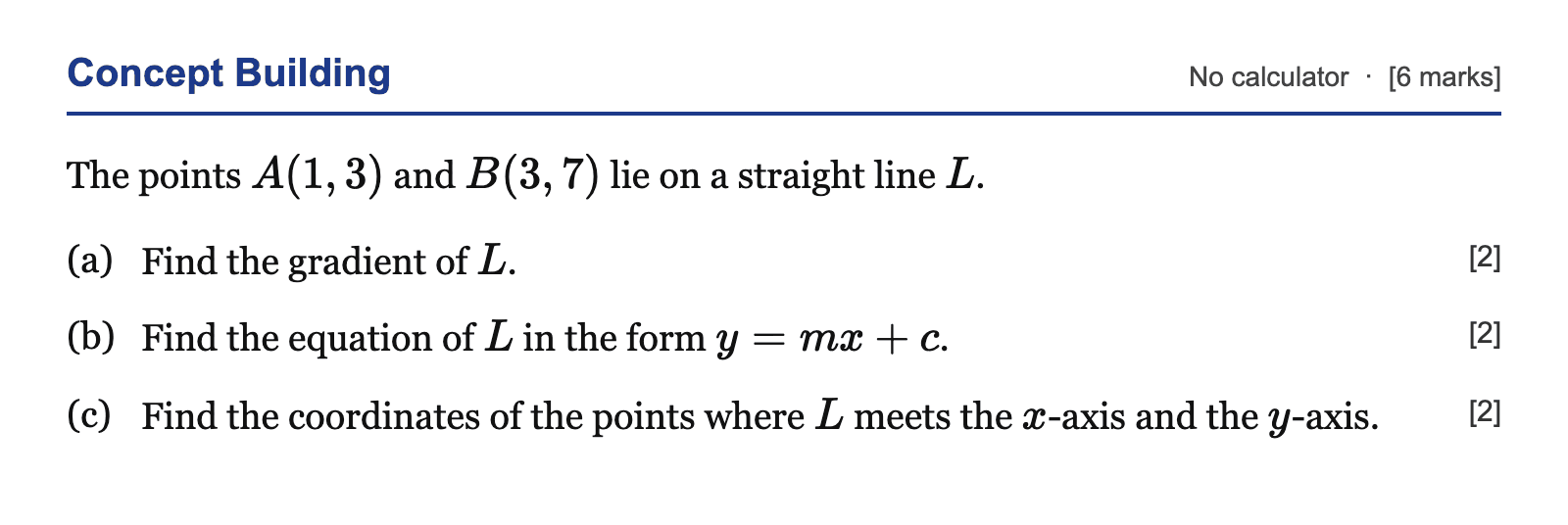 Question