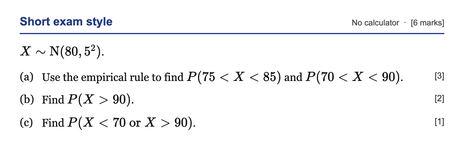 Question