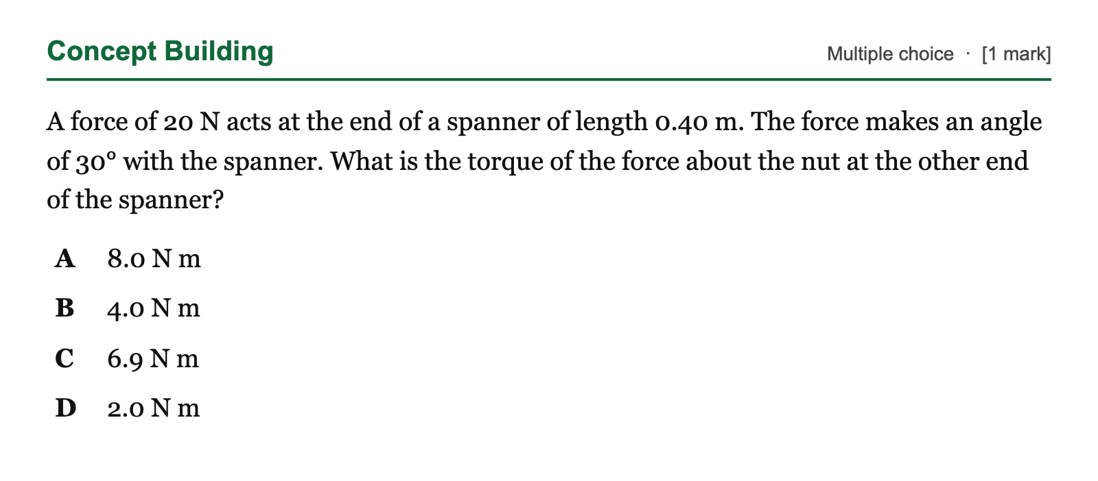 Question