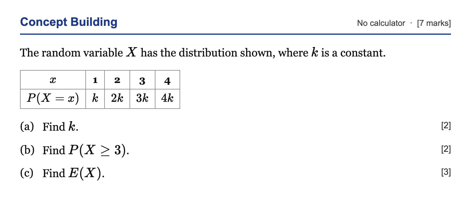 Question