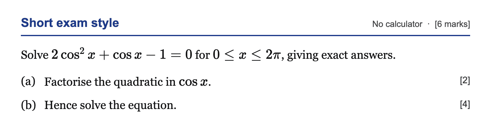 Question