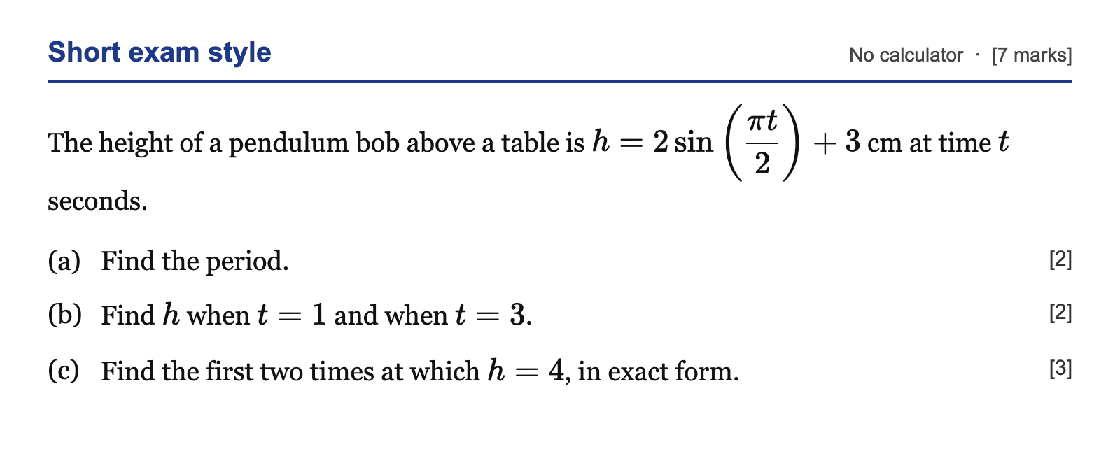 Question