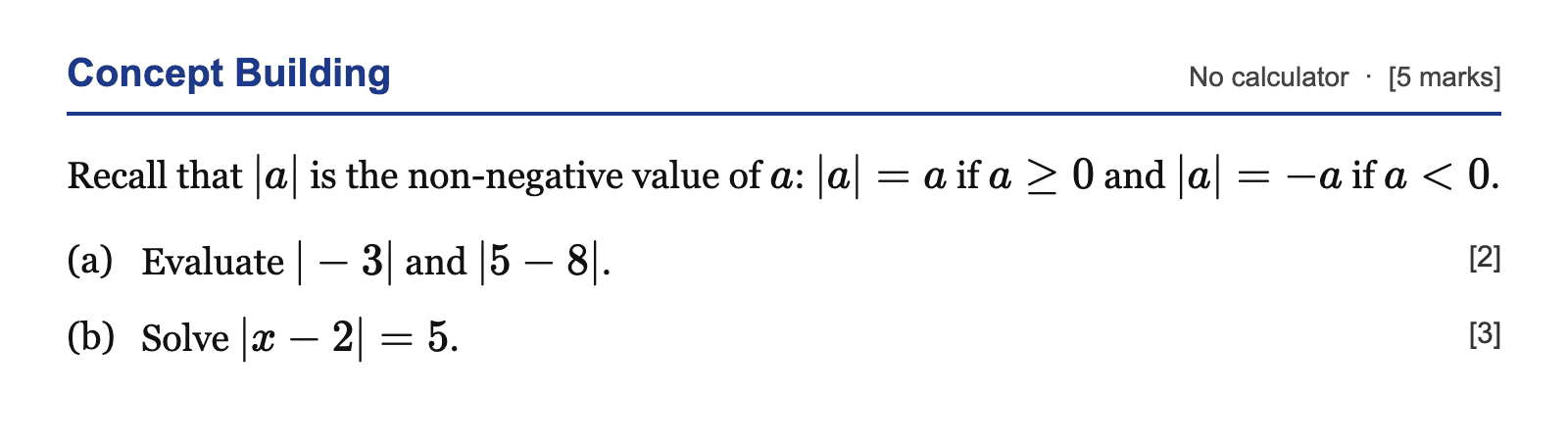 Question