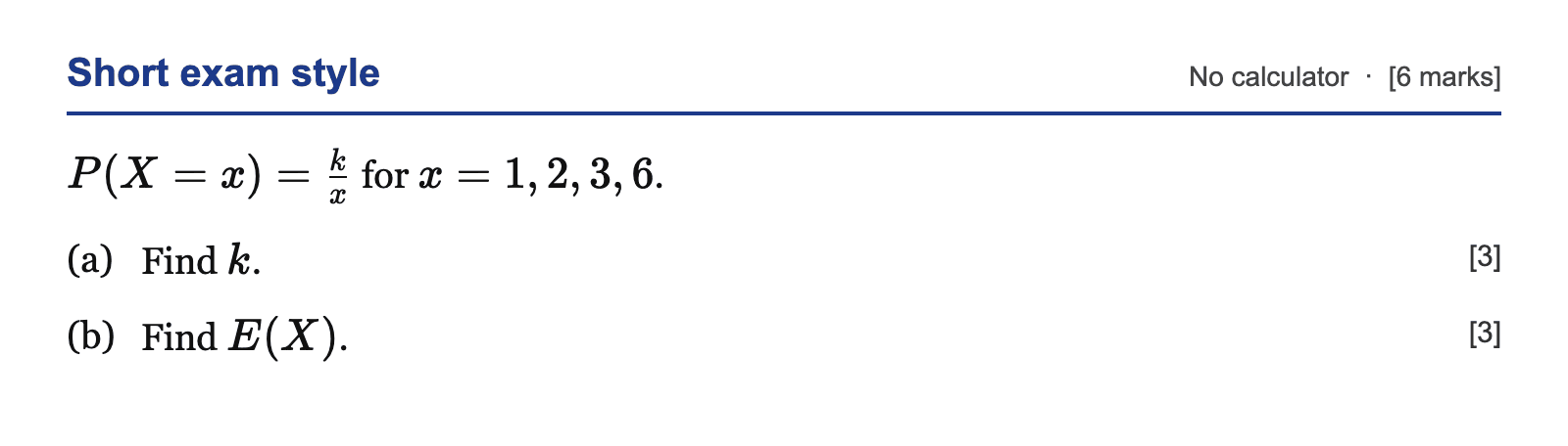 Question