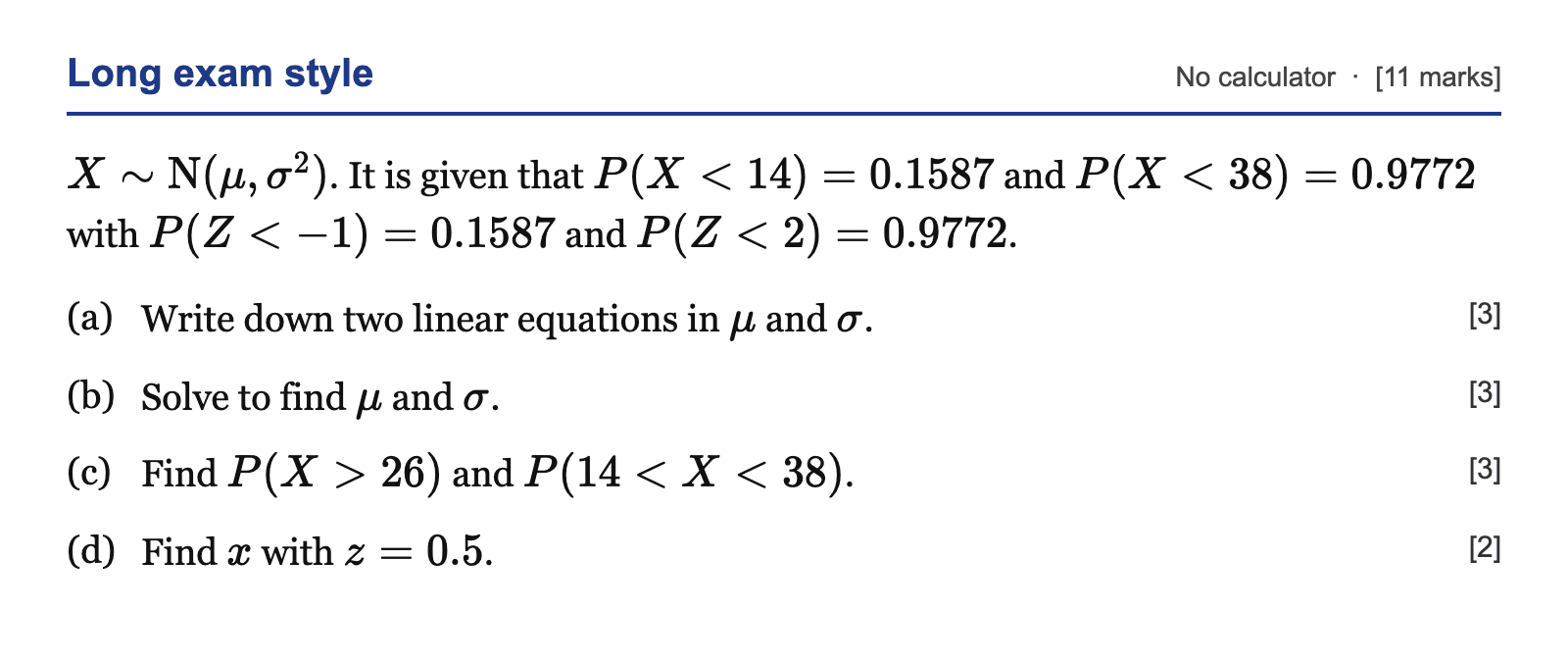 Question
