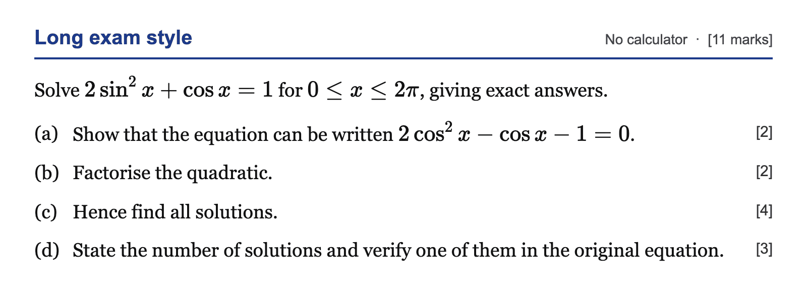 Question