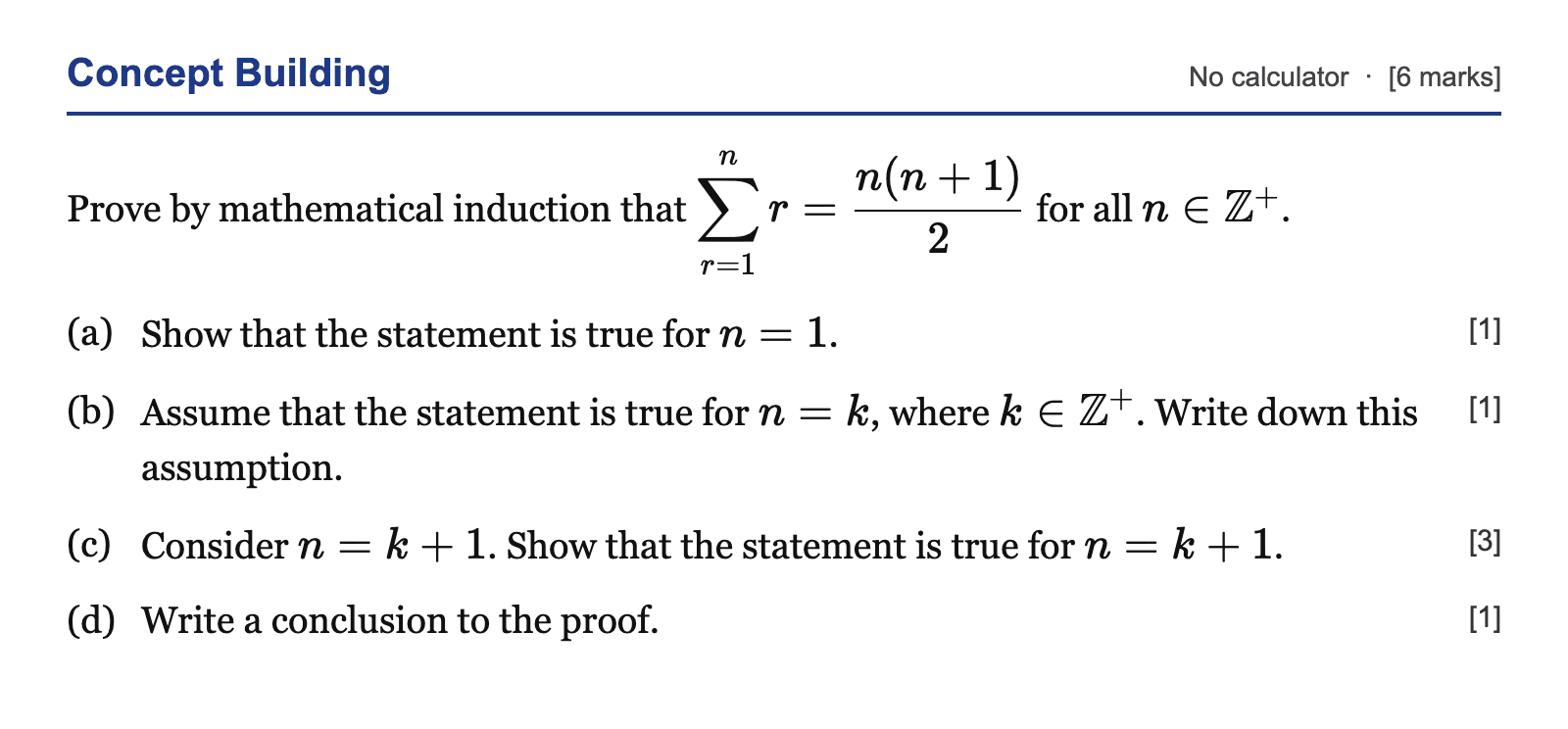 Question