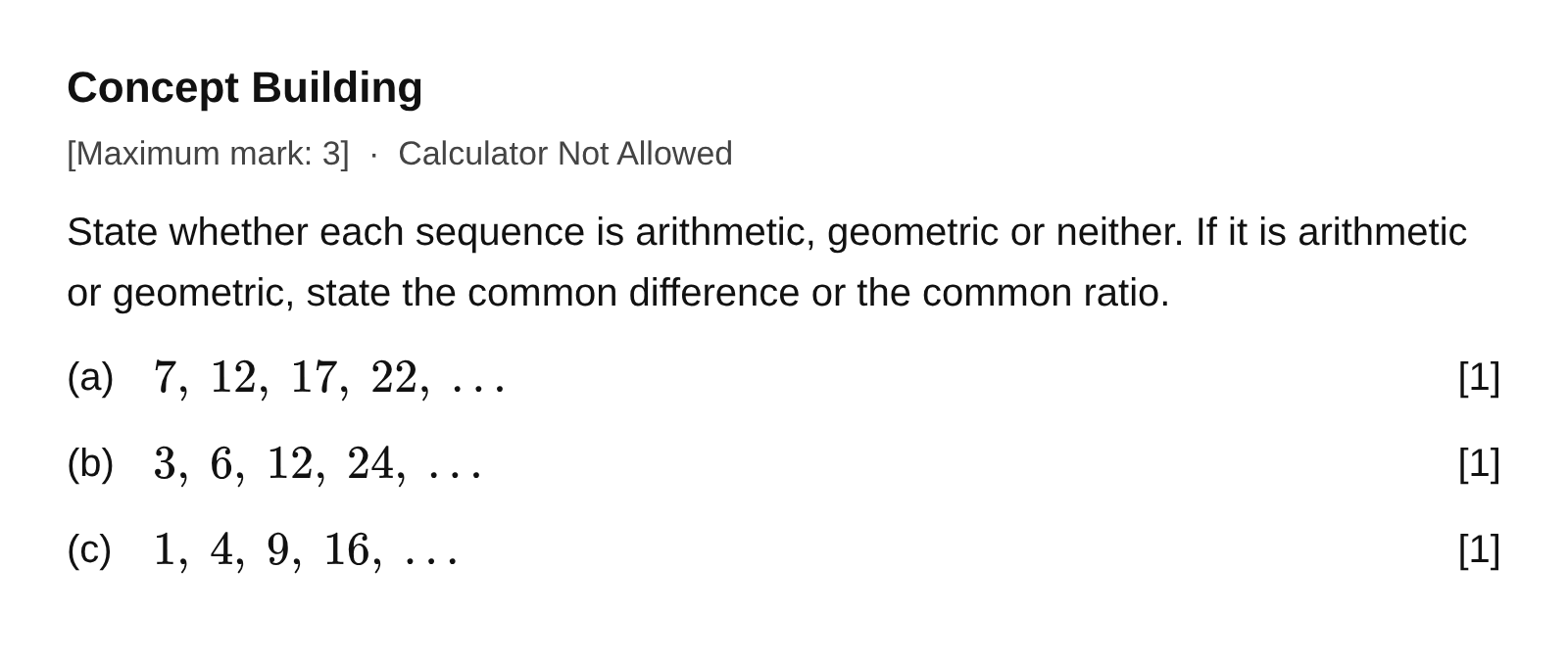 Question