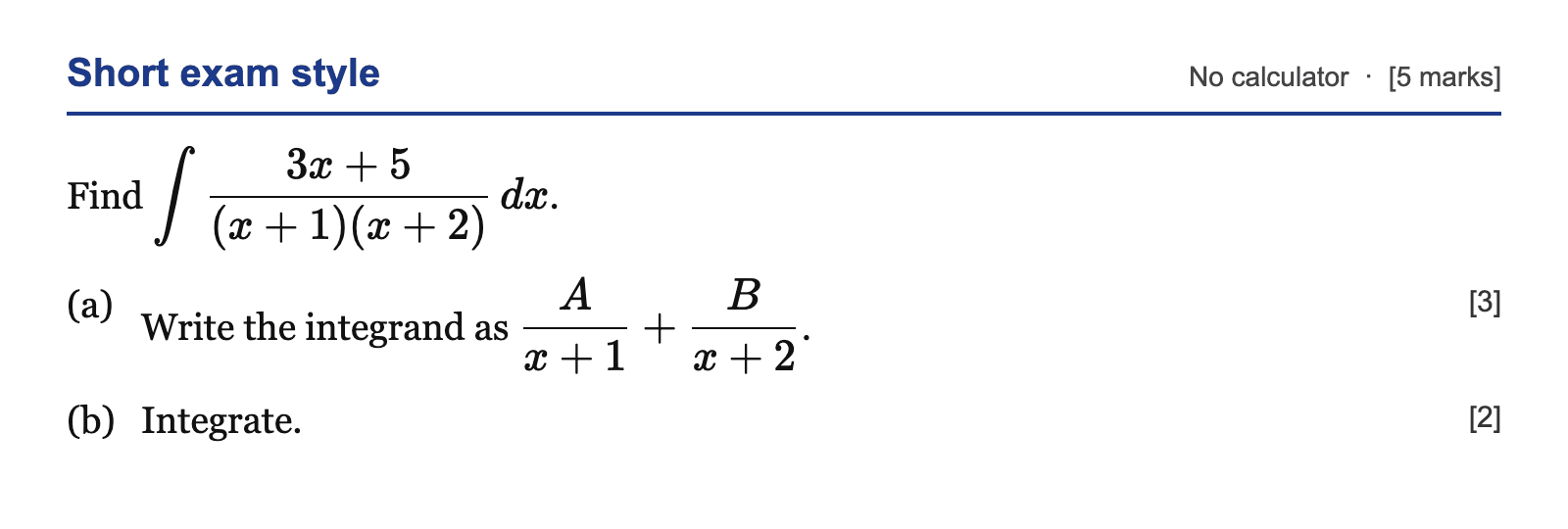 Question