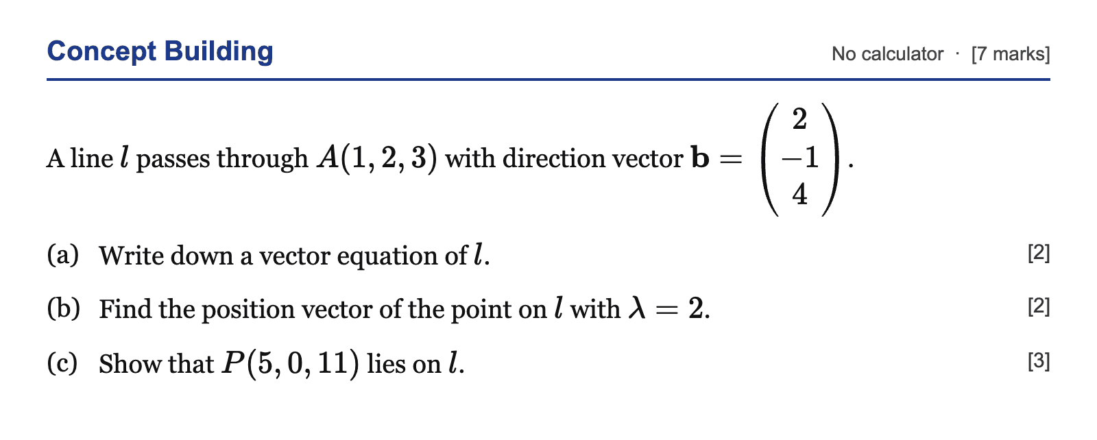Question
