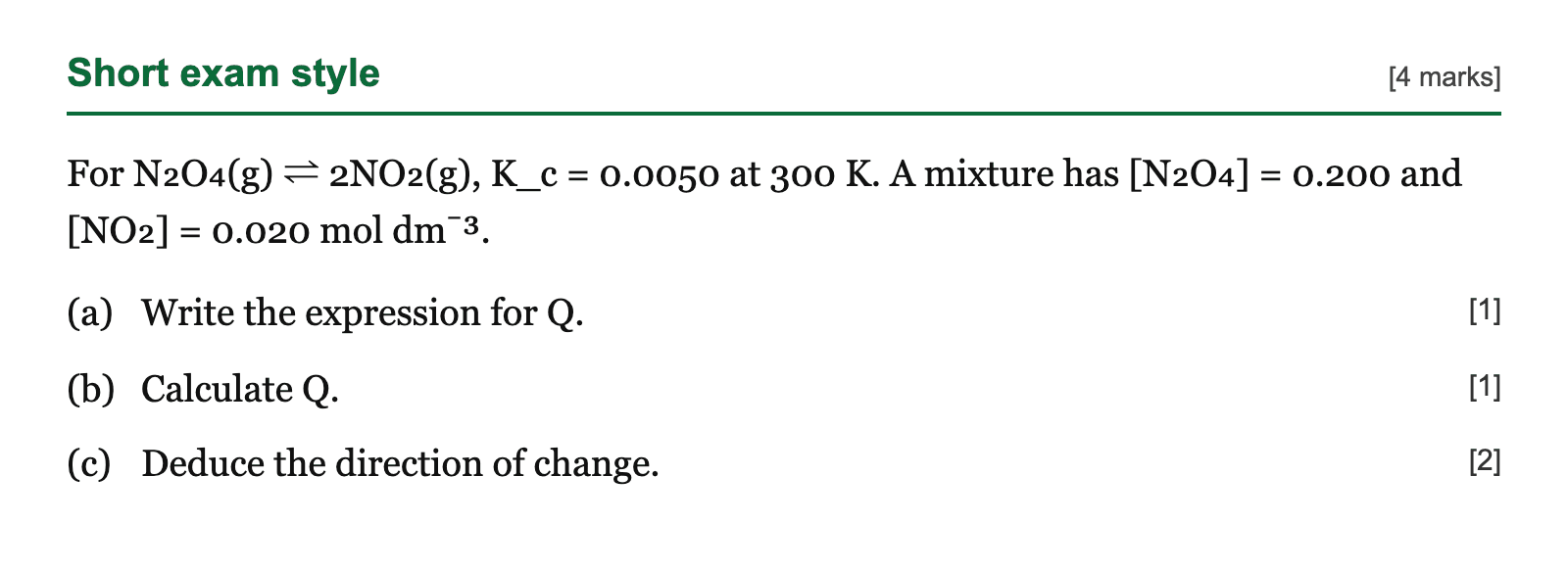 Question