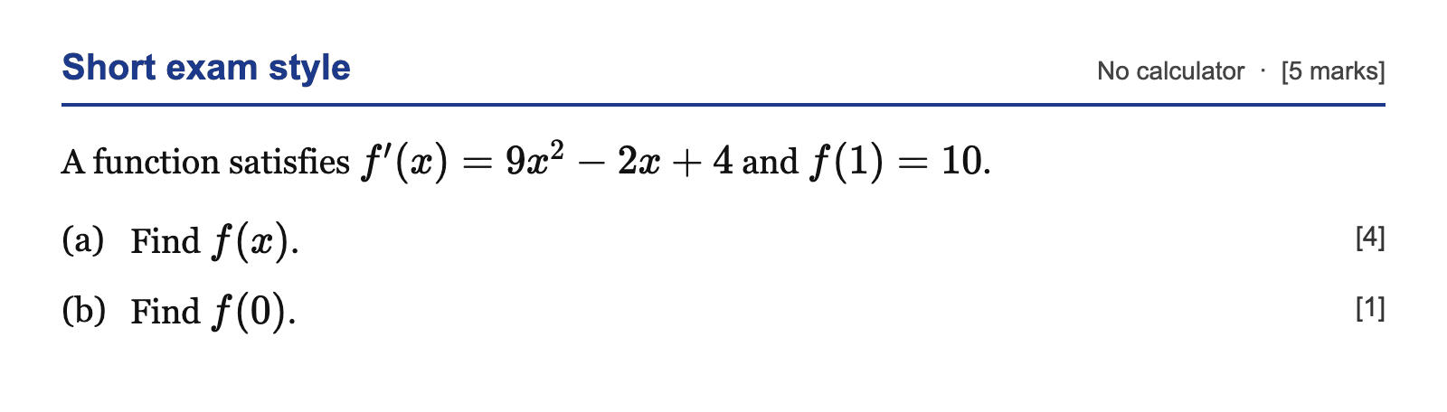 Question