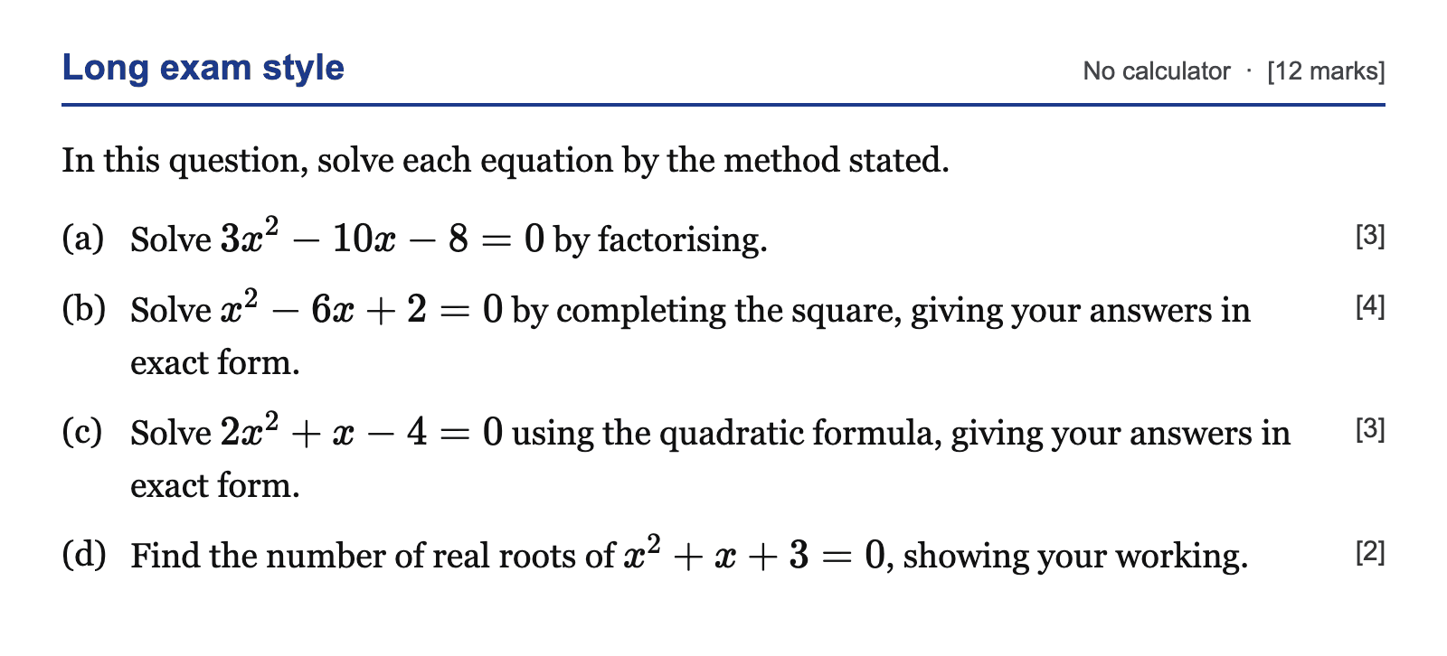 Question
