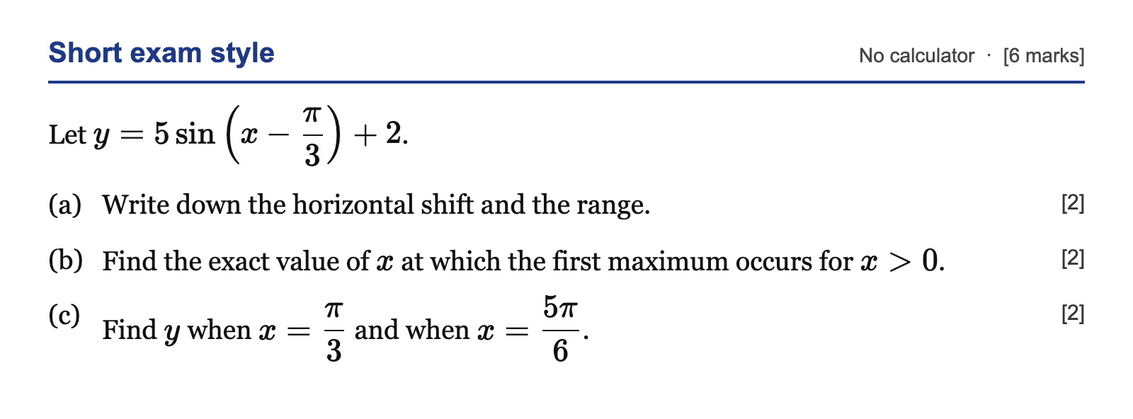 Question