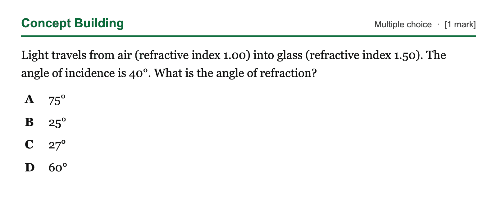 Question