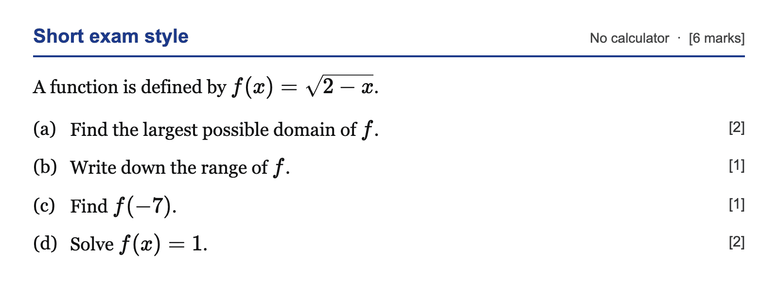 Question