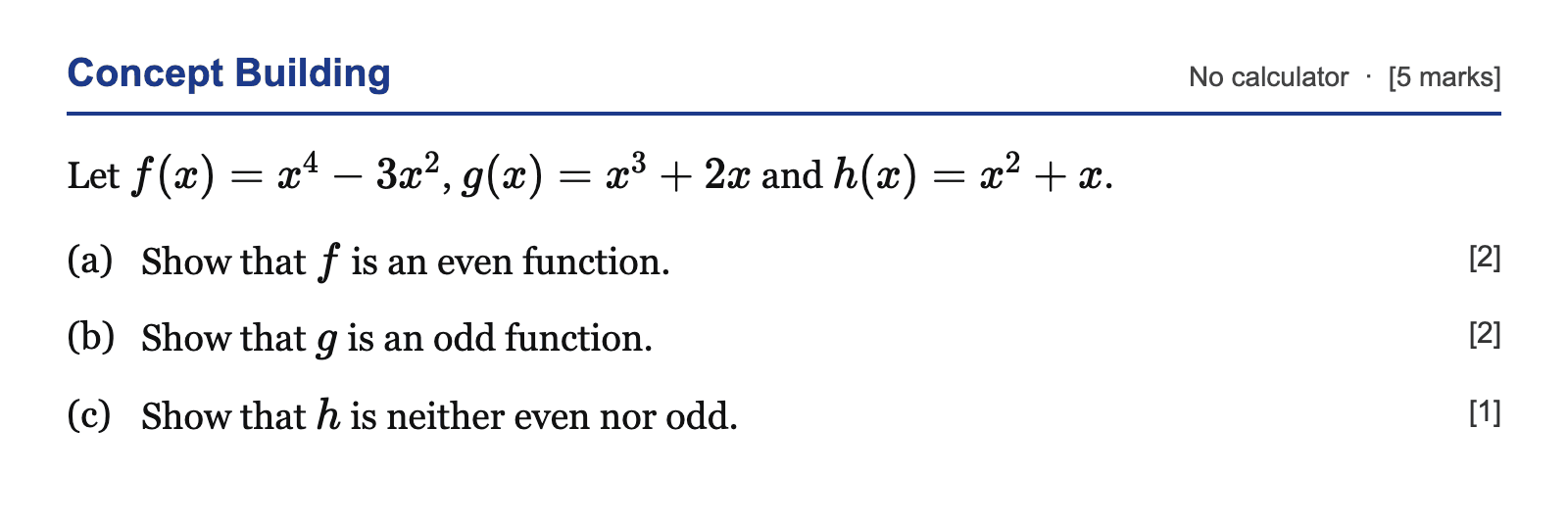 Question