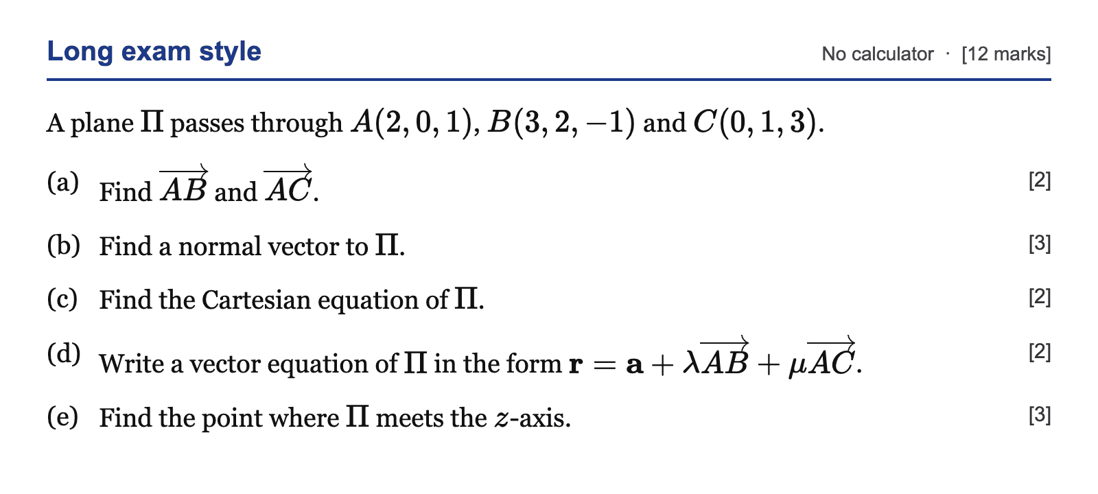 Question