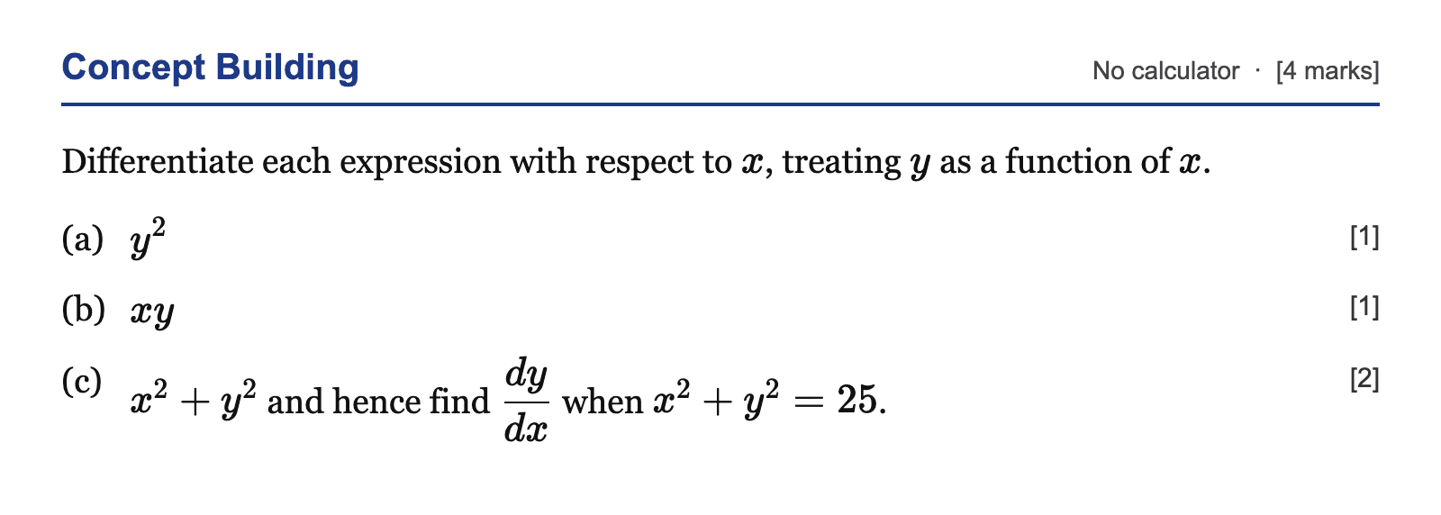Question