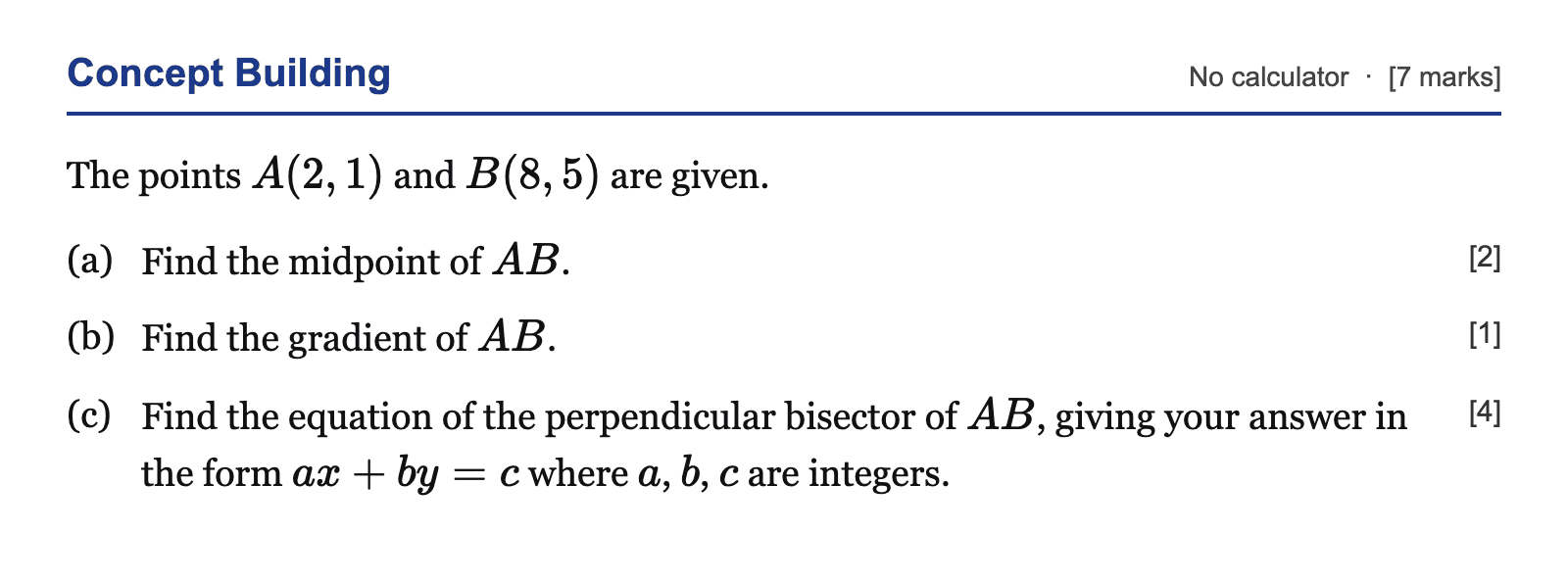Question
