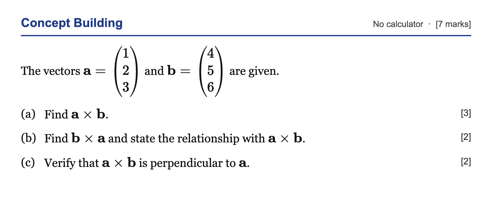 Question