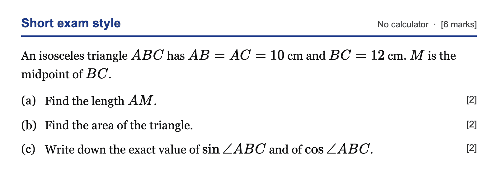 Question