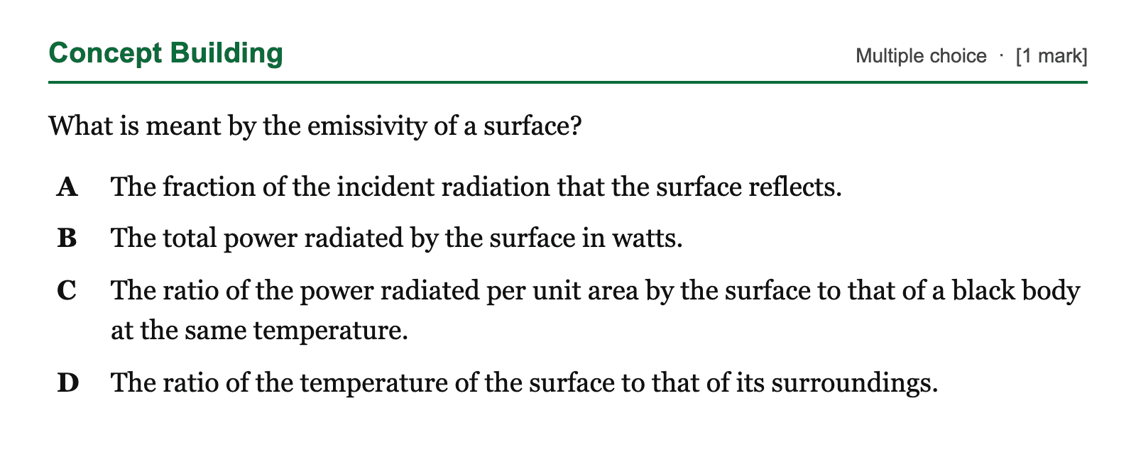 Question