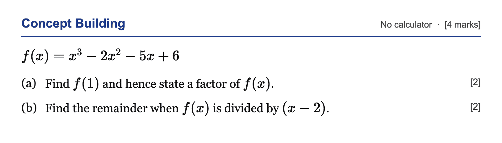 Question