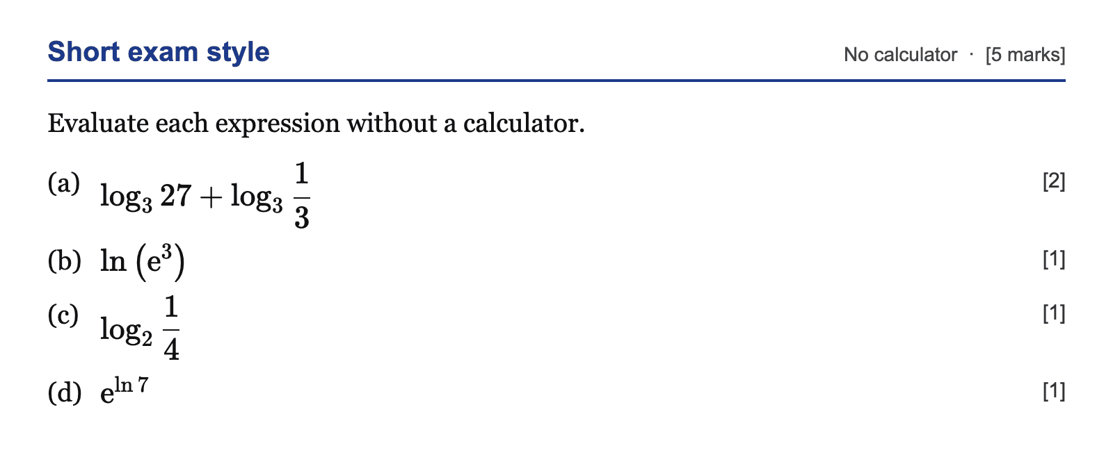 Question