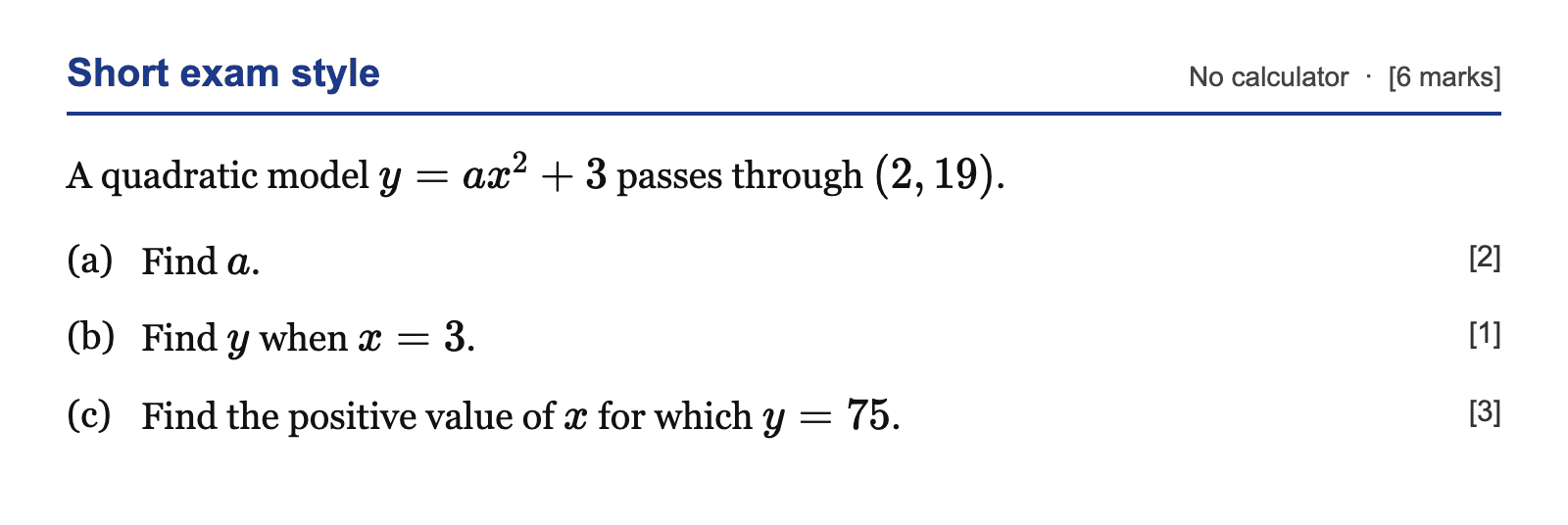 Question
