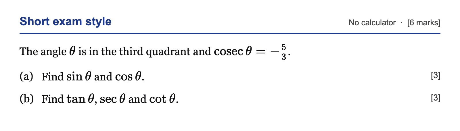 Question