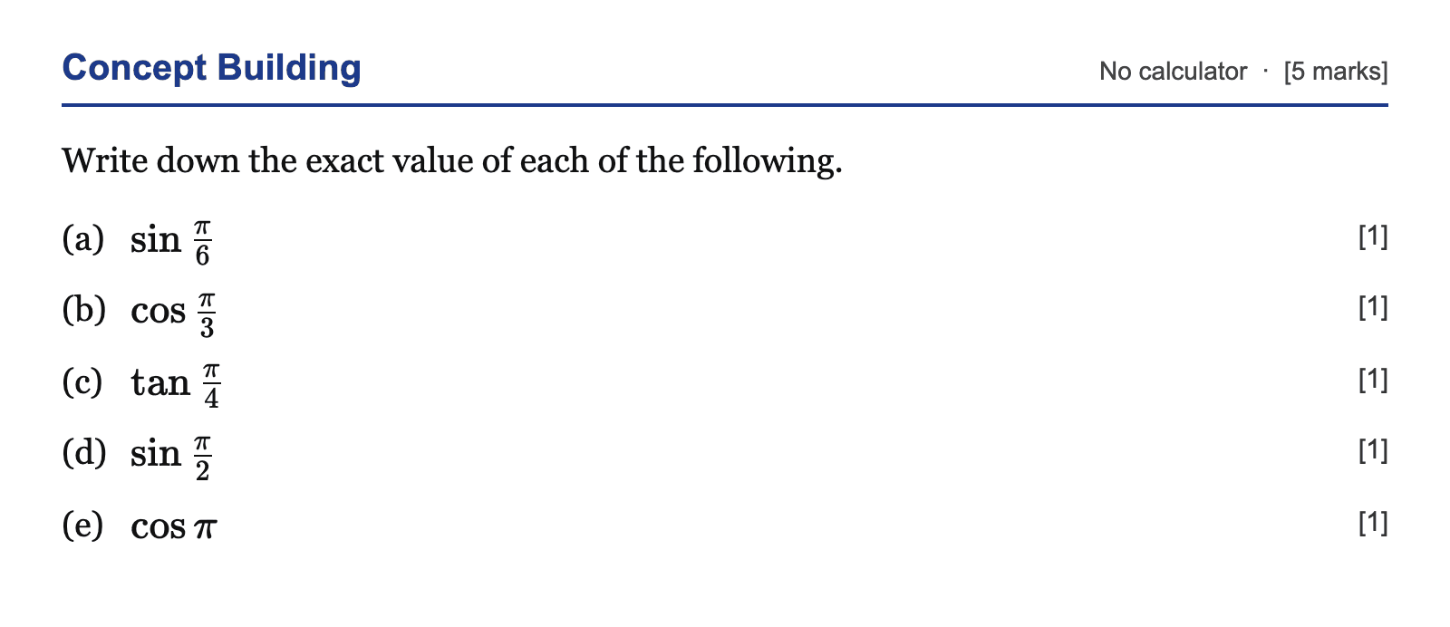 Question