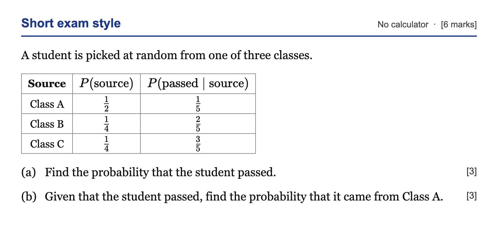 Question