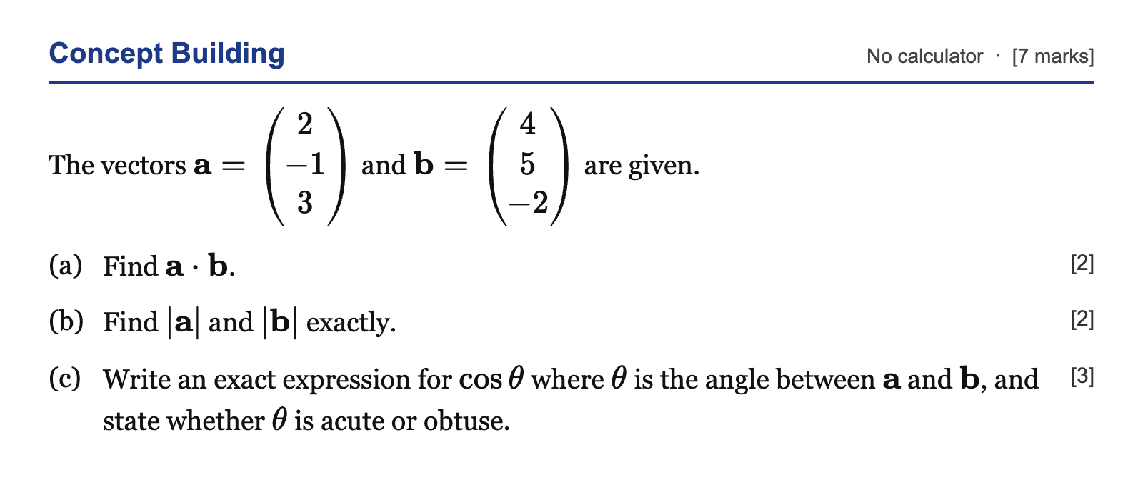 Question