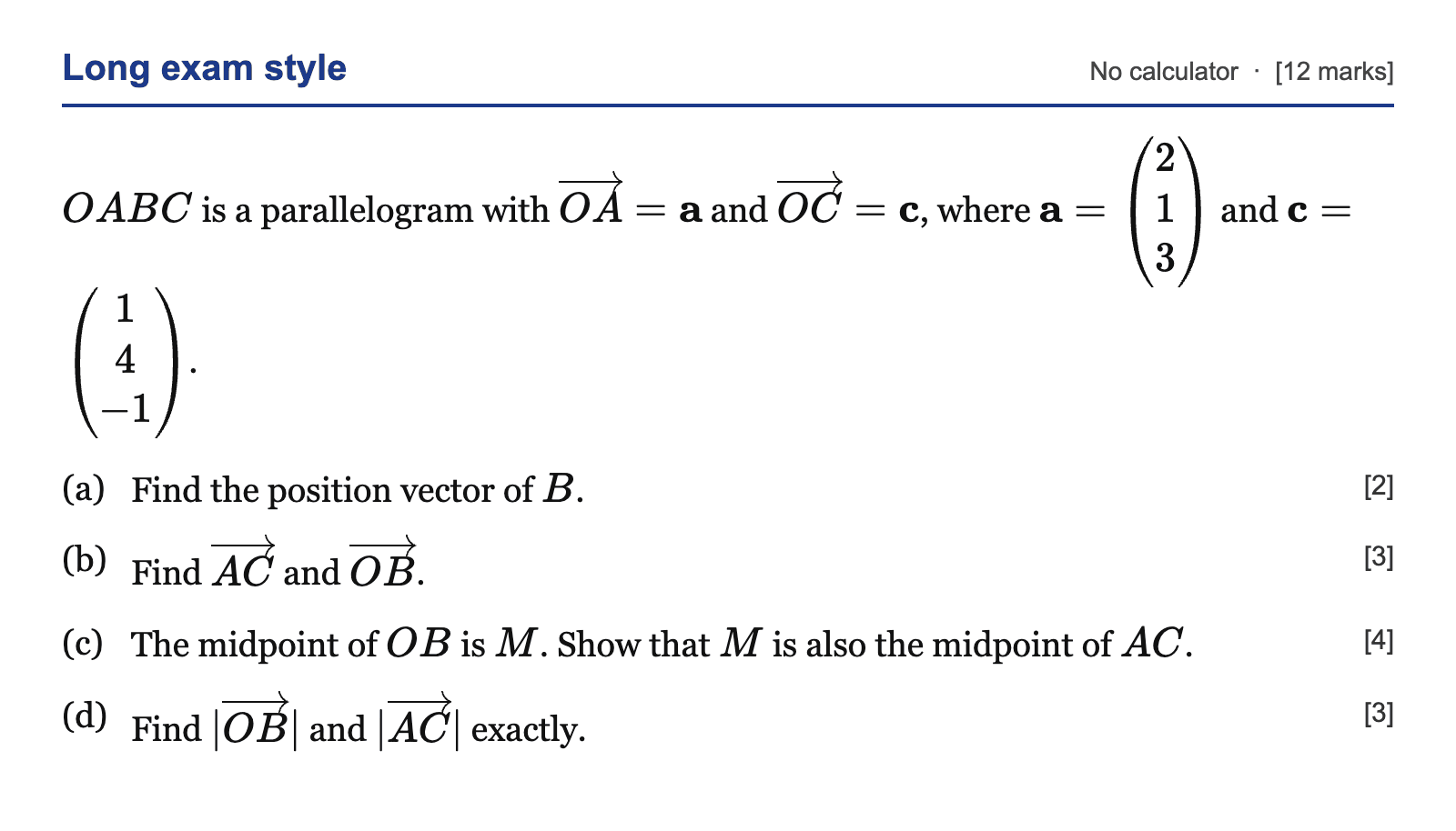 Question